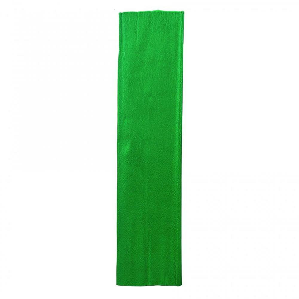 Papier crépon Dennecrepe, 50 cm x 19 cm, vert festif, 12 plis/paquet