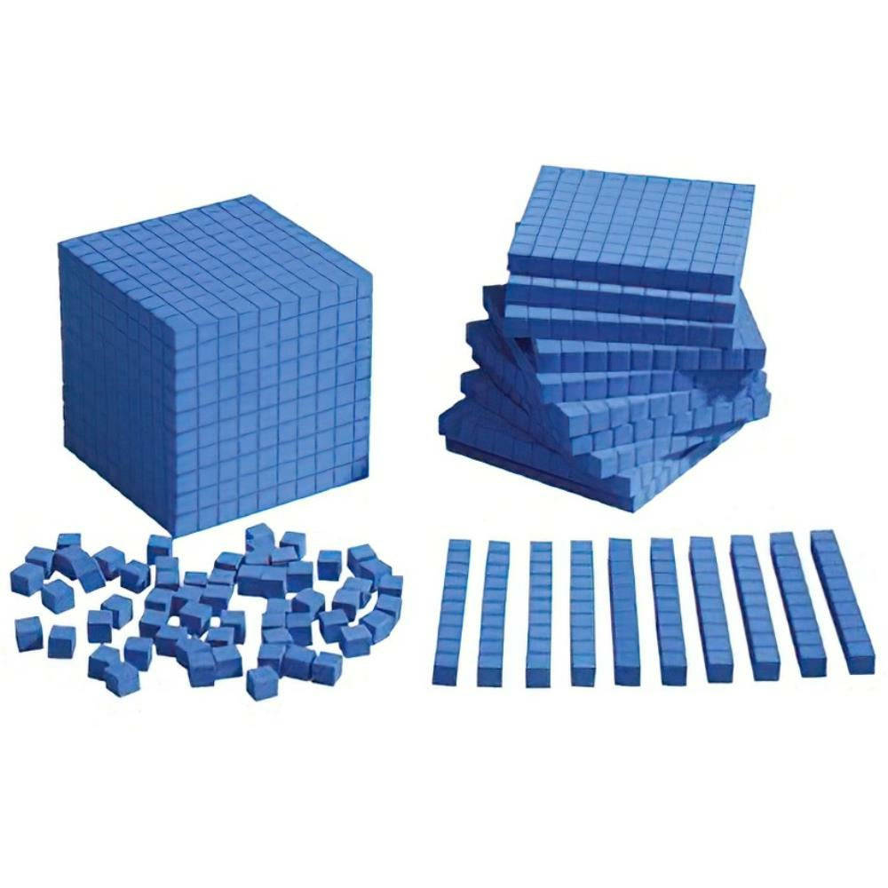 SI Manufacturing Didax Small Group Base Ten Kit - 121 Set
