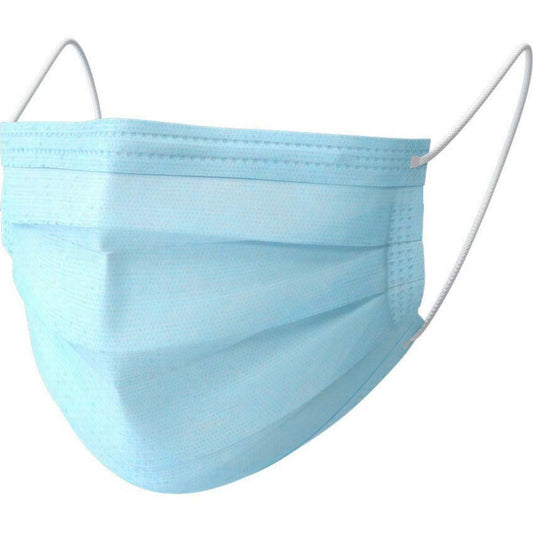 Masque médical Oliberte ASTM niveau 3 - Bleu - 50/boîte