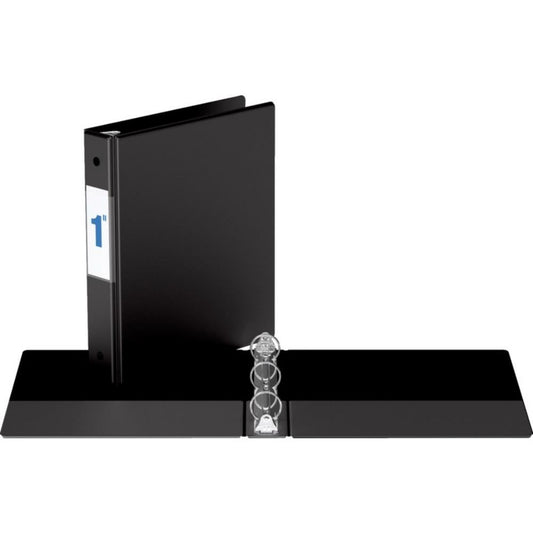 Classeur à anneaux ronds 8-1/2" x 5-1/2", 1", noir