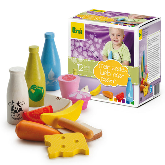 Erzi Wooden Food Assortment - 12 Pack