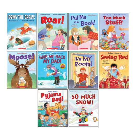 Scholastic Robert Munsch 3 Book Set