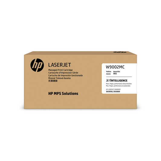 HP Yellow Original Managed LaserJet Toner Cartridge (W9002MC)