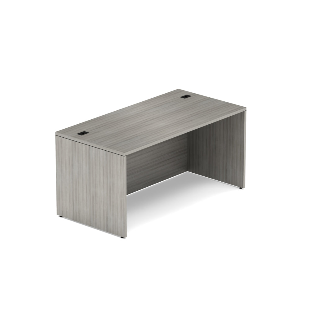 Offices to Go Newland Rectangular Desk - 60" x 30" - Light Grey