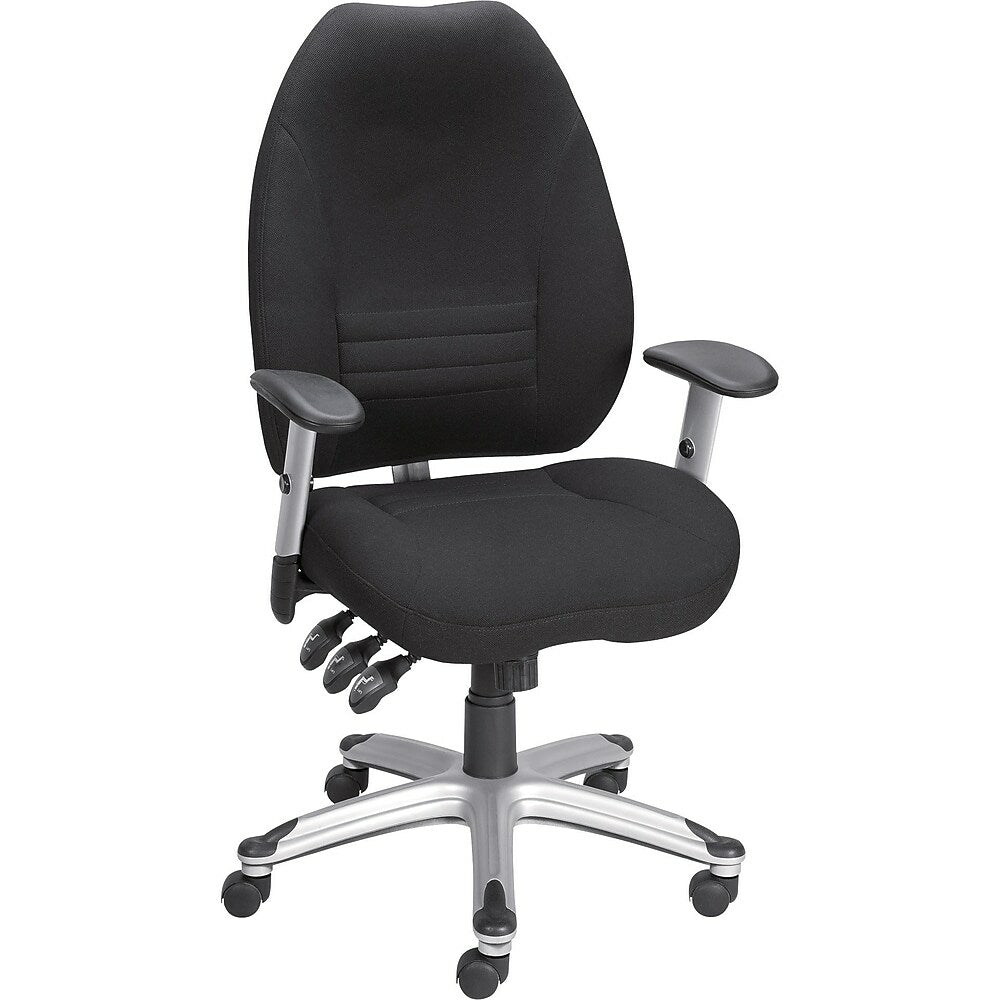 Staples Multi-Function Task Chair - Black