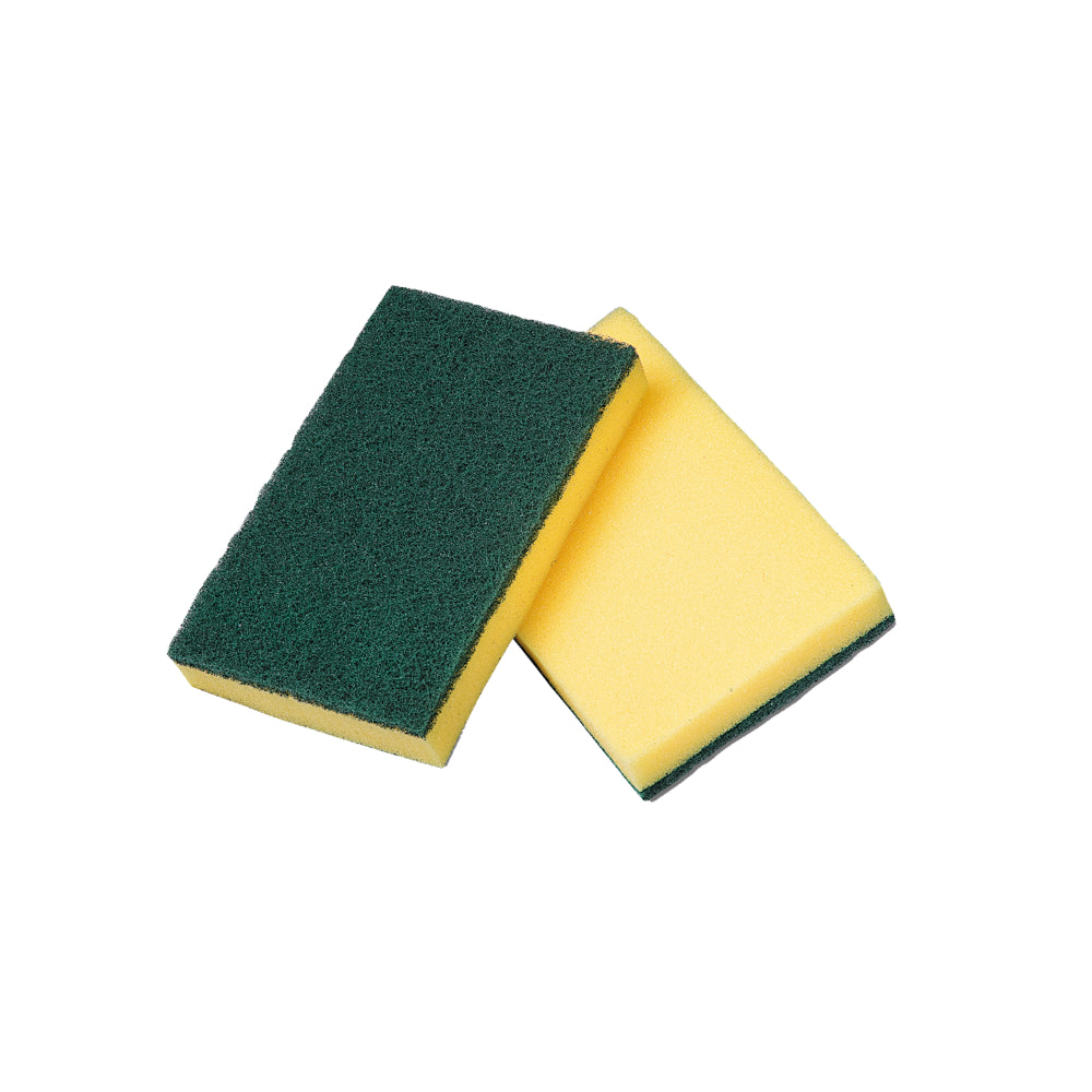 Vileda Synthetic Sponge With Scouring Pad