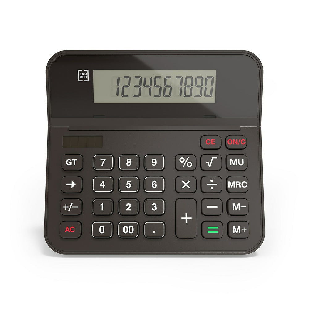 Calculatrice à affichage 10 chiffres TRU RED OTR 250 - Noir