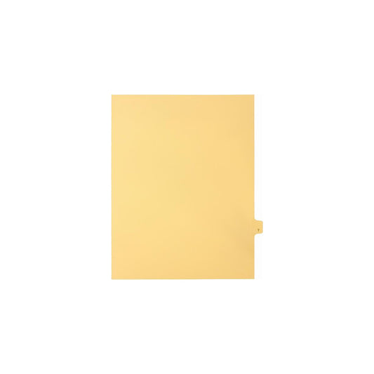 Sterling Alpha Singles Tabs, Letter T, Buff, Letter Size, 1/26th Cut, 25/pk