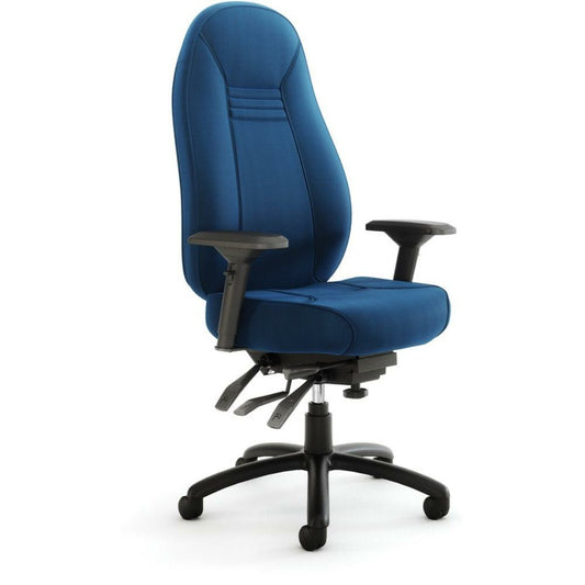 Chaise confort Obusforme, bleue