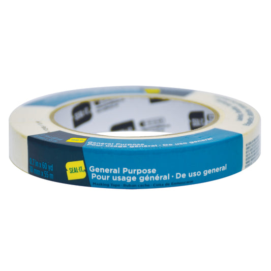 Ruban de masquage polyvalent Conros Seal-It - GLD02324 - Paquet de 48 rouleaux