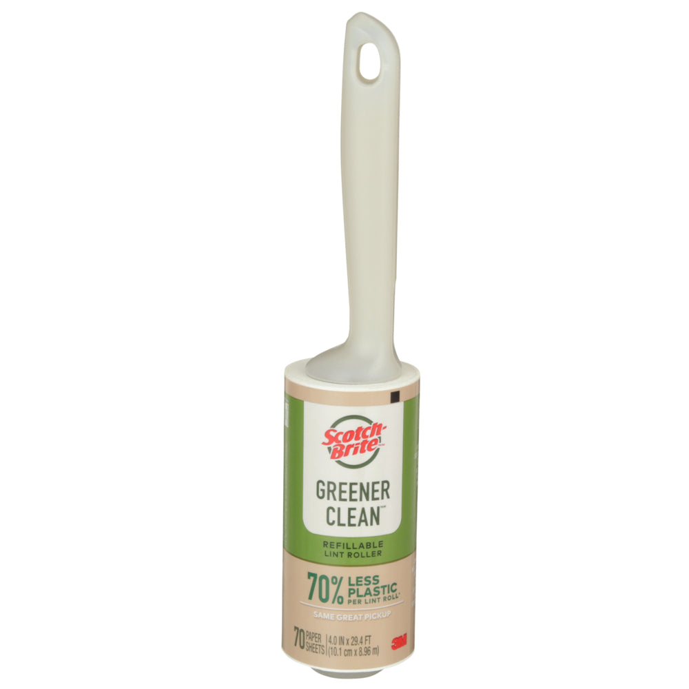 Scotch-Brite Greener Clean Lint Roller - 70 Sheets/Roll