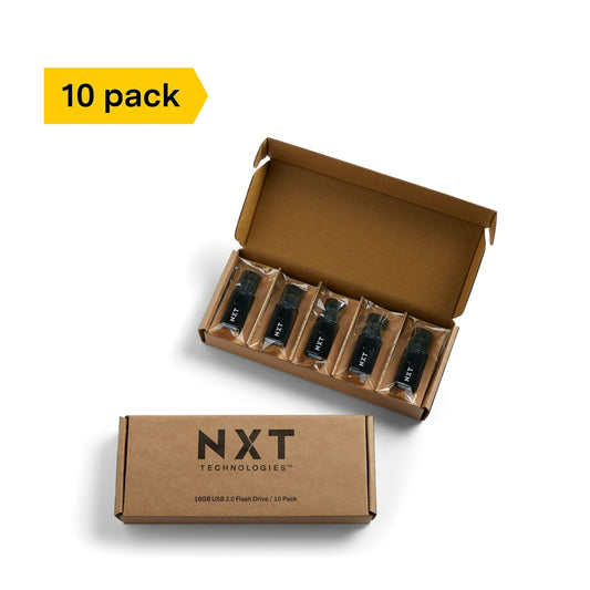 NXT Technologies C600 USB 2.0 Flash Drive 16 GB - 10 Pack