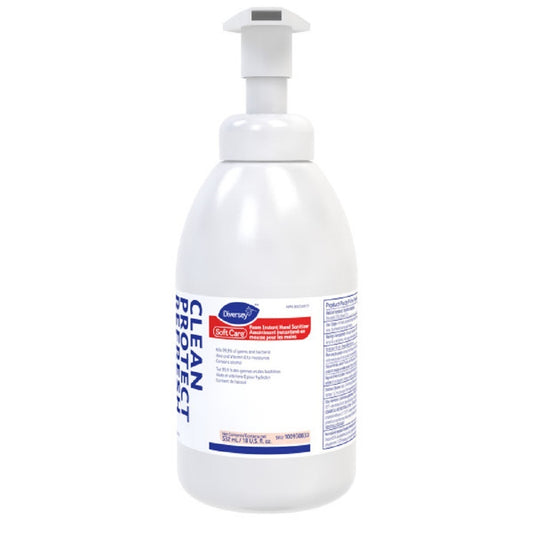 Désinfectant instantané pour les mains en mousse Diversey Soft Care, 532 ml (paquet de 6)