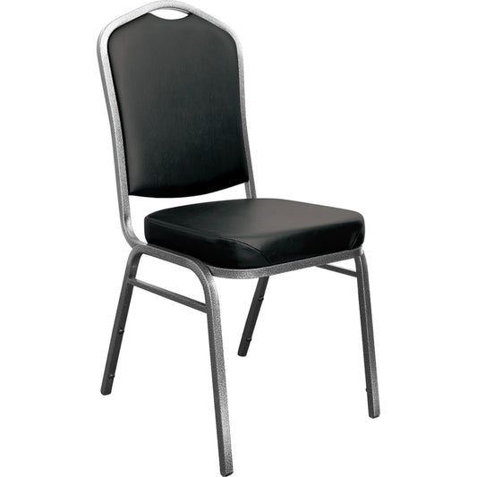 Horizon Activ Banquet Vinyl Chair - Black