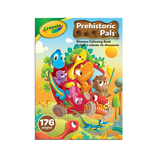 Crayola Colouring Book - Prehistoric Pals - 176 Pages