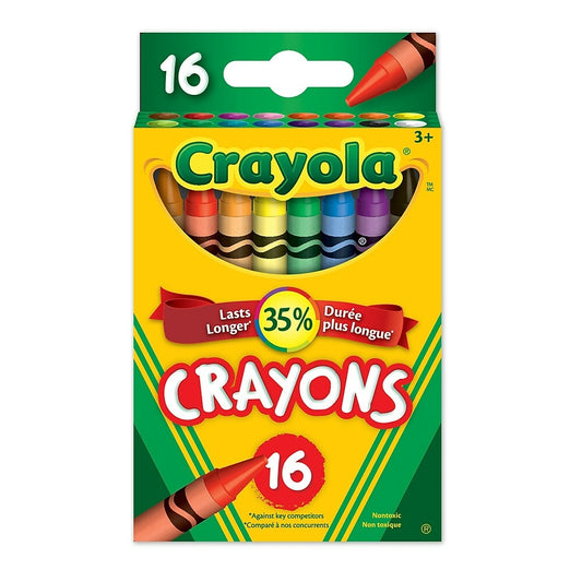 Crayola Regular Crayons - 16 Pack