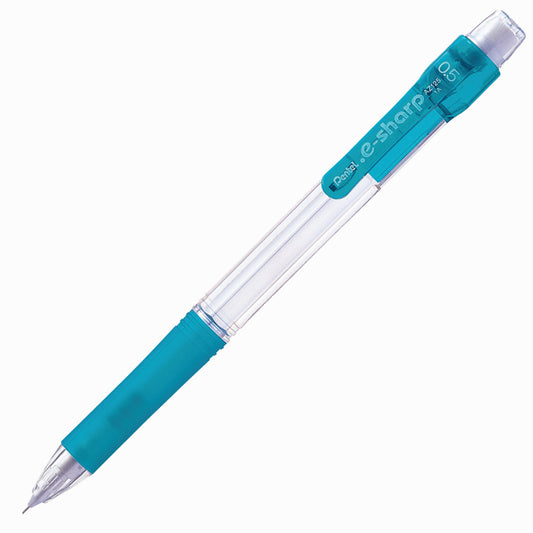 Pentel e-Sharp Lead Maximizer Mechanical Pencil - 0.5mm - Sky Blue Barrel - 12 Pack