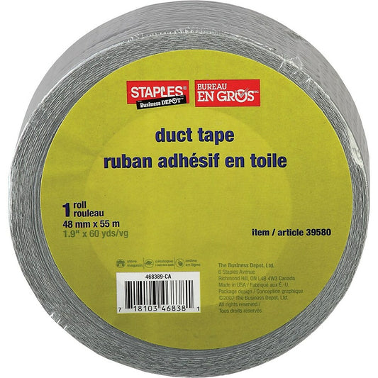 Ruban adhésif Staples Premium - 48 mm x 55 m