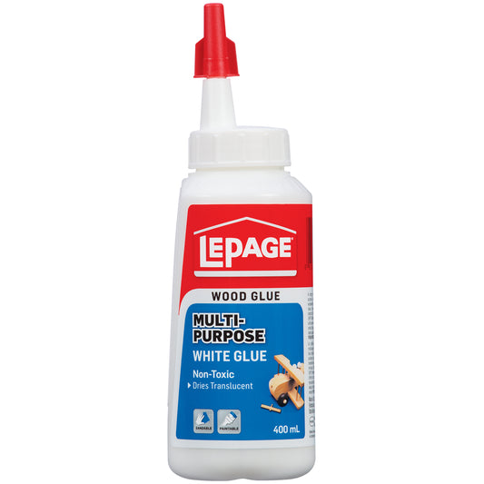 Colle blanche multi-usages LePage - 400 ml