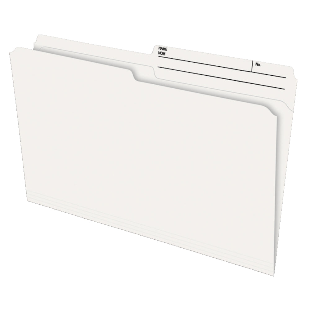 Pendaflex IY Double Tab Folder - Legal Size - 100 Pack