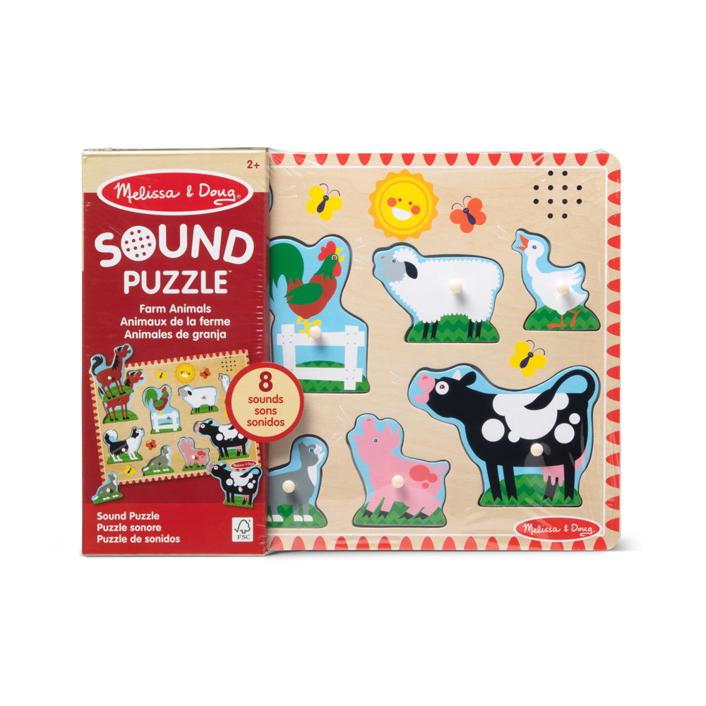 Melissa & Doug Farm Sound Puzzle