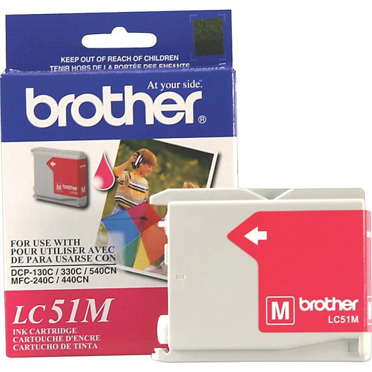 Cartouche d'encre magenta Brother LC51 (LC51MS)
