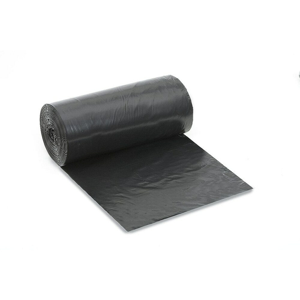 Sacs poubelles dégradables en polyéthylène ultra-résistant Berry Plastics – 1,1 mil – 76,2 x 96,5 cm – Noir – Paquet de 125
