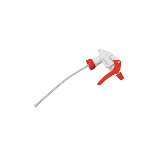 Pulvérisateur à gâchette Vileda, tube plongeur de 23 cm, rouge/blanc