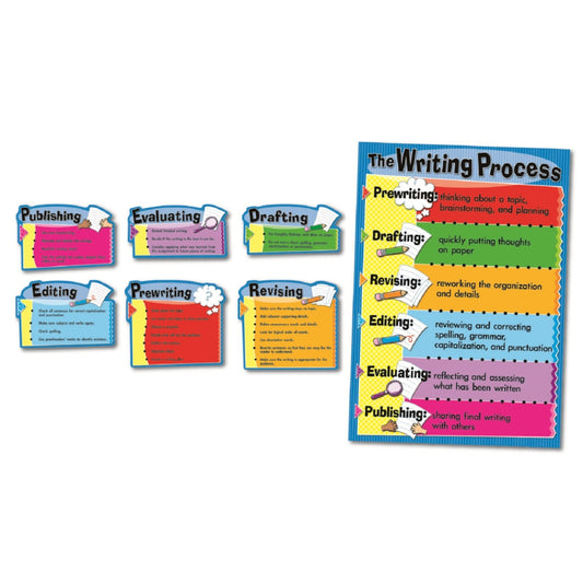Carson Dellosa Writing Process Bulletin Board Set