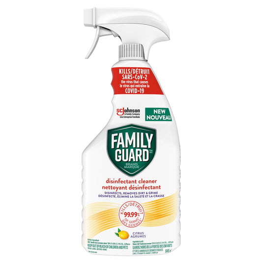 SC Johnson Family Guard Disinfectant Cleaner - Citrus - 946 ml