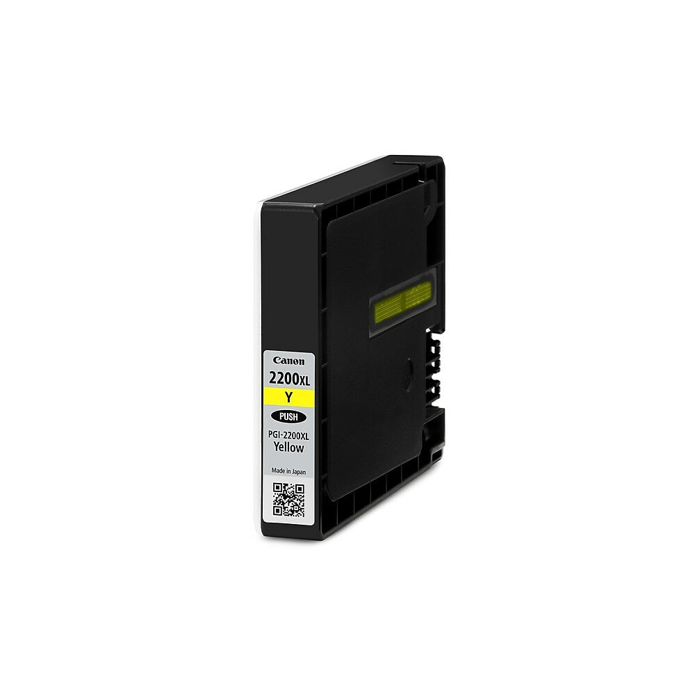 Réservoir d'encre jaune Canon PGI-2200 XL (9270B001), haut rendement