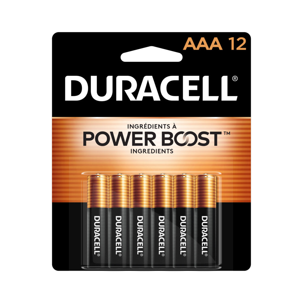 Duracell Coppertop AAA Alkaline Batteries - 12 Pack