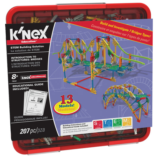 K'NEX Education Intro To Simple Machines: Bridges Building Set