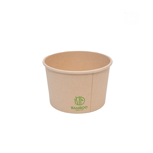 Eco-Packaging Bamboo Fibre Soup Bowl - 8oz - 1000 Pack