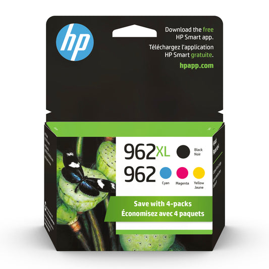 HP 962 CMY/962XL Black Combo - 4 Pack (3JB34AN#140)