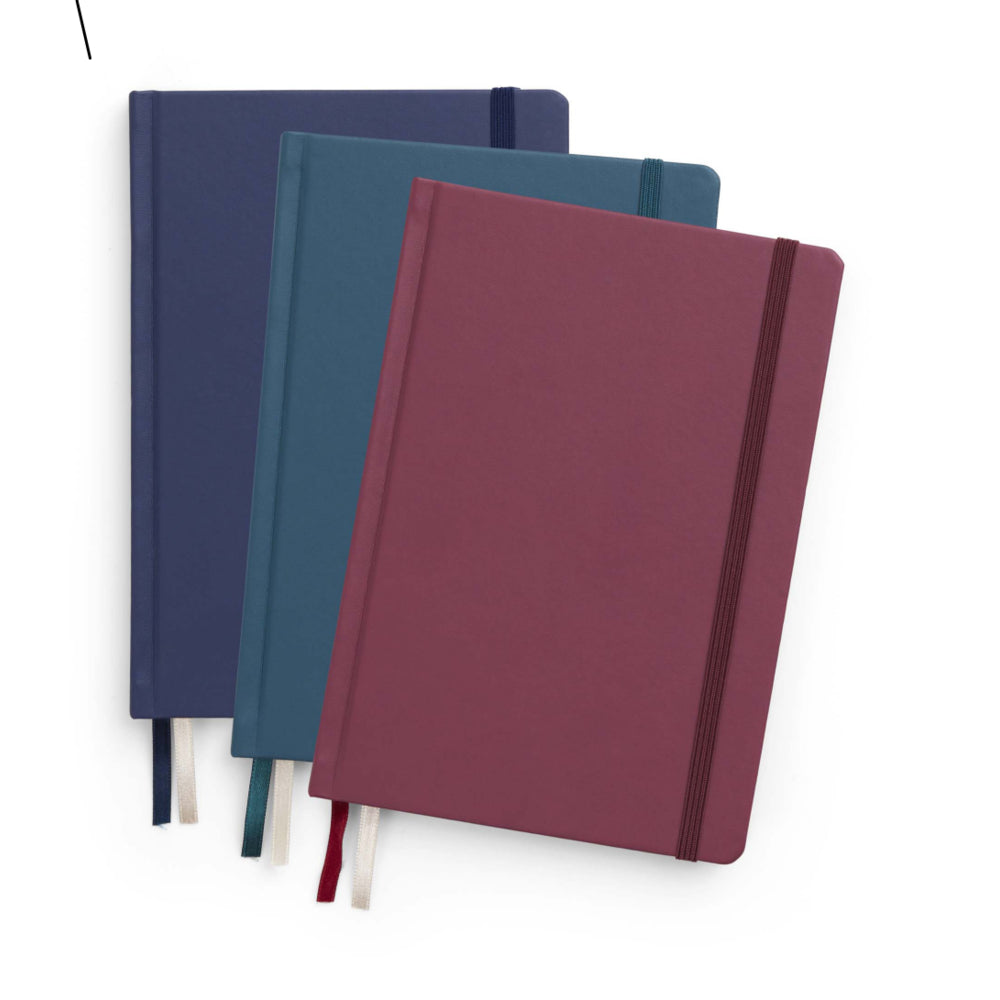 TRU RED Mini Hard Cover Ruled Journal - Assorted Colours