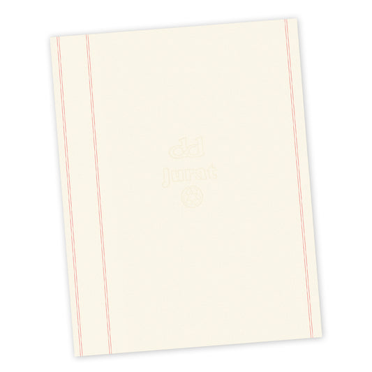 Davis - Jurat Conveyancing Paper Letter Size - Red Border - 500 Pack