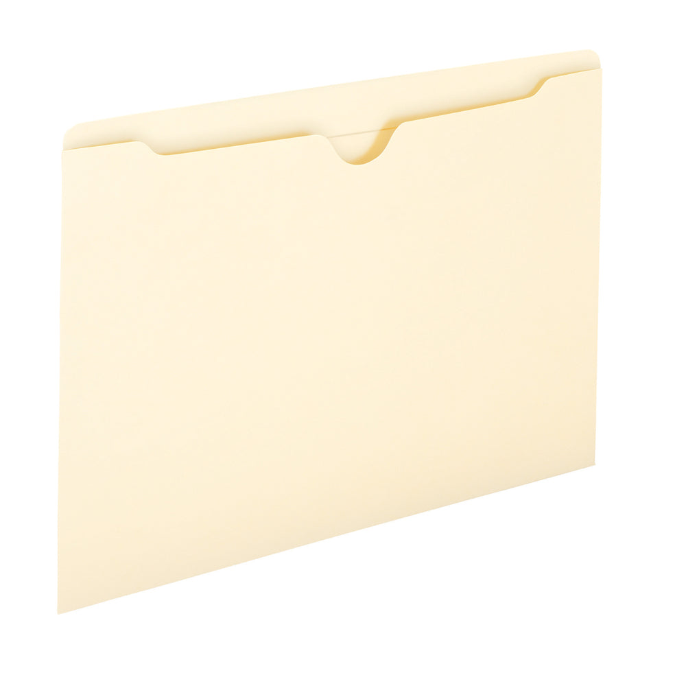 Smead Reinforced Tab File Jacket - 11 pt. - Flat No Expansion - Legal size - Manila