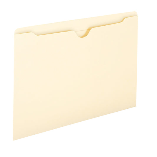 Chemise à onglets renforcée Smead - 11 pt - Sans expansion - Format légal - Manille