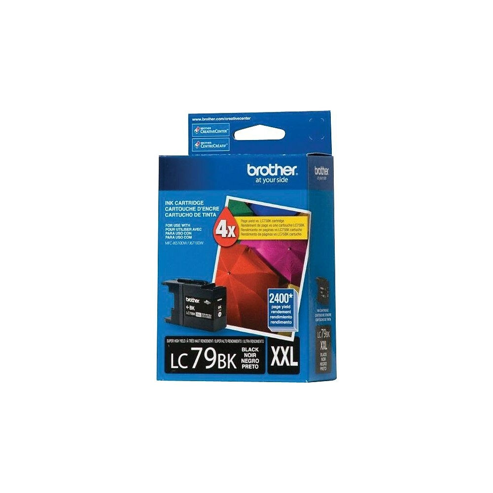 Brother LC79 Black Ink Cartridge, Super High Yield (LC79BKS)