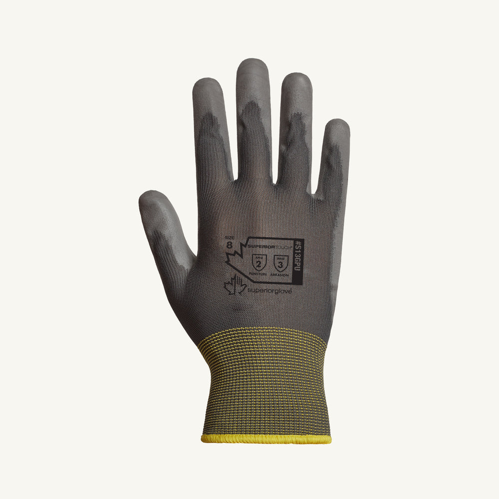 Gants multi-usages en coton/nylon Superior Touch - Gris - Paquet de 7 à 12