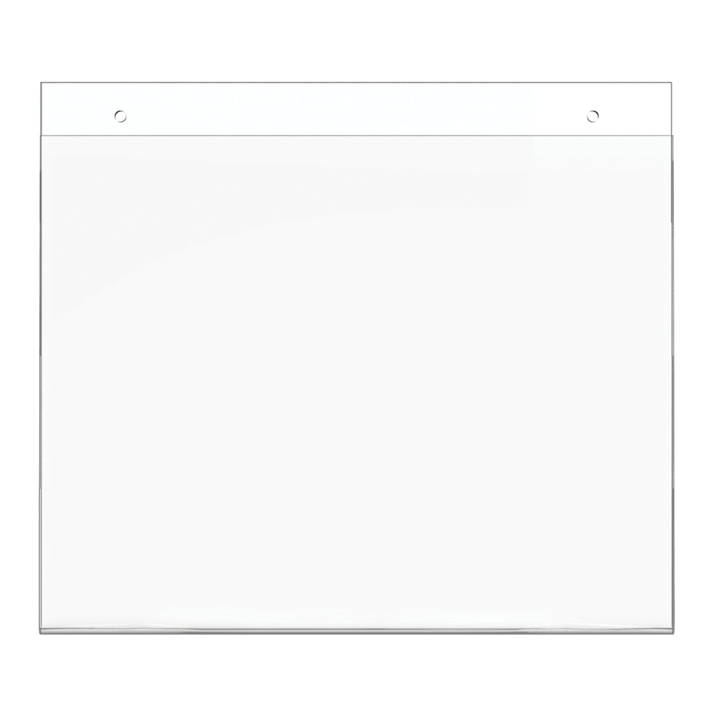 Porte-affiche classique Deflecto - 28 cm (l) x 21,6 cm (h) - Transparent