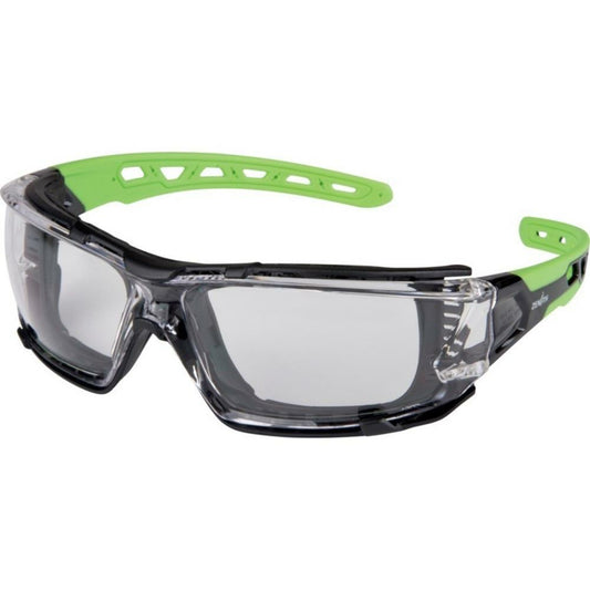 Lunettes de sécurité Zenith Safety Products série Z2500 avec joint en mousse - Verres transparents - Antibuée - ANSI Z87+/CSA Z94.3