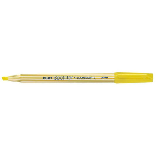 Pilot Spotliter Highliter, Chisel Tip, Yellow, 2/Package