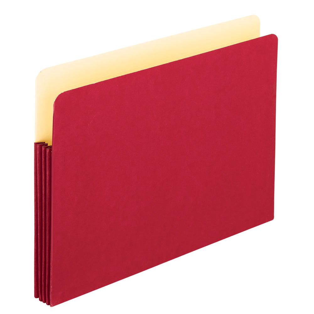Pendaflex File Pocket - 3 1/2" Expansion - Legal - Red