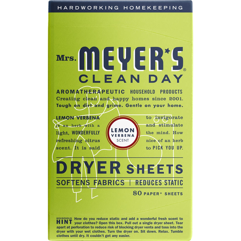 Mrs Meyer's Fabric Softener - Lemon Verbena - 80 Count