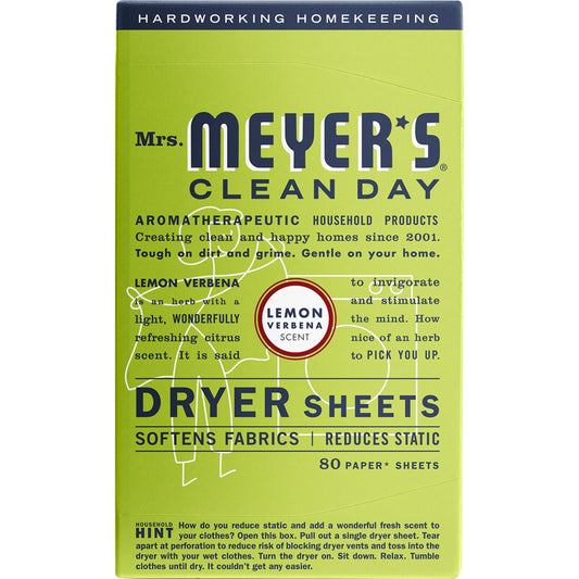 Mrs Meyer's Fabric Softener - Lemon Verbena - 80 Count