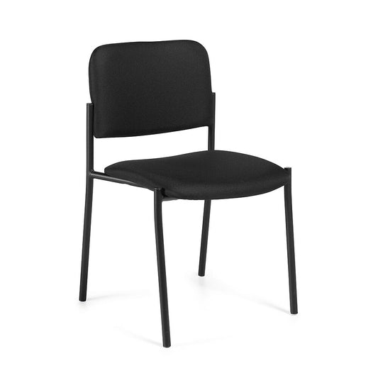 Chaise empilable sans accoudoirs Minto Offices To Go - Noir