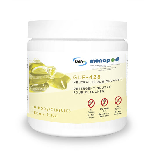 Sany+ GLF-428 Monopod Large Neutral Cleaner - 10 Pack