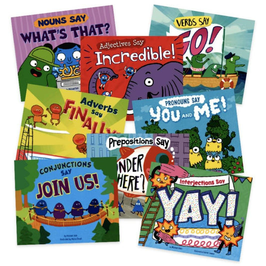 Word Adventures: Parts Of Speech (set of 8)